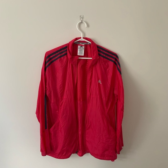 🤩 3 for $20 / Adidas pink windbreaker - Picture 1 of 7